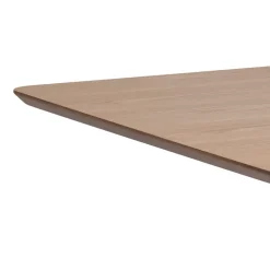 Fabrique de Styles Table à manger avec rallonge en plaqué chêne 120x80cm - Roxy* Table De Salle À Manger