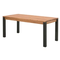 Fabrique de Styles Table à manger en chêne massif 180x90cm - Catane* Table De Salle À Manger