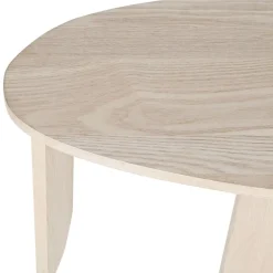 Fabrique de Styles Table appoint effet bois - folky* Bouts De Canapé Et Tables D'appoint