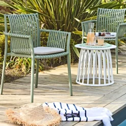 Fabrique de Styles Table basse de jardin ronde d50cm - Lumi*Enfant Tables Basses, Guéridons|Jardin