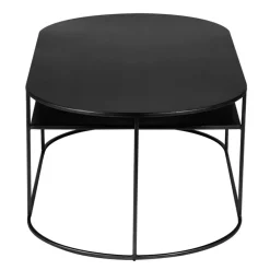 Fabrique de Styles Table basse en métal L120cm -Gray* Table Basses