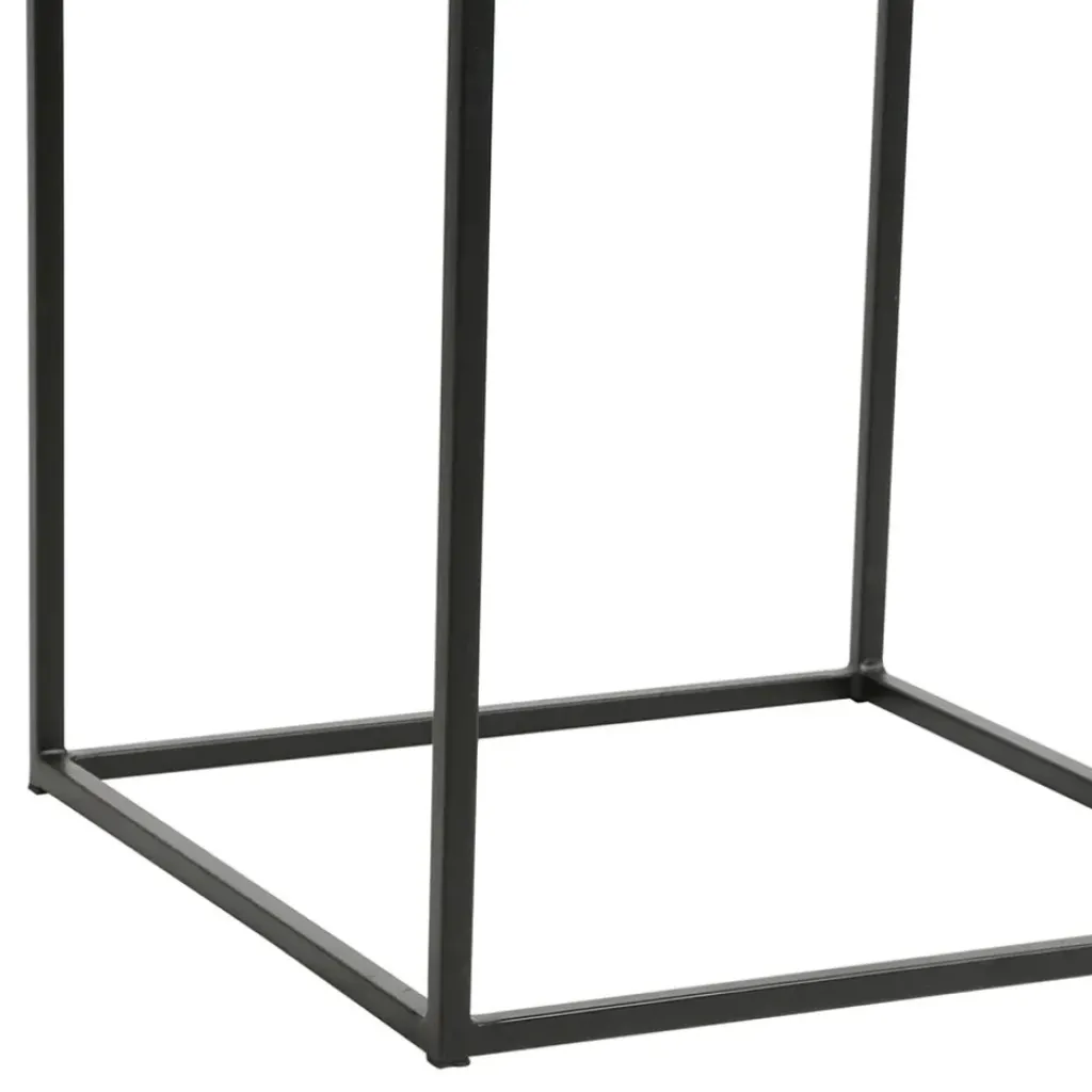 Fabrique de Styles Table basse gigogne carrée (lot de 2) en aluminium et fer - Felia* Table Basses