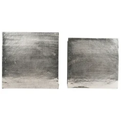 Fabrique de Styles Table basse gigogne carrée (lot de 2) en aluminium et fer - Felia* Table Basses