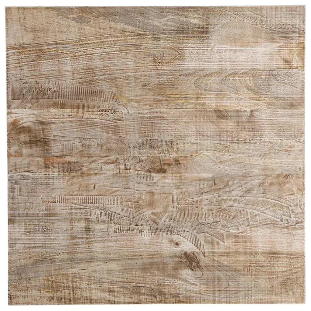 Fabrique de Styles Table basse gigogne (lot de 3) en manguier et fer noir -Noe* Table Basses