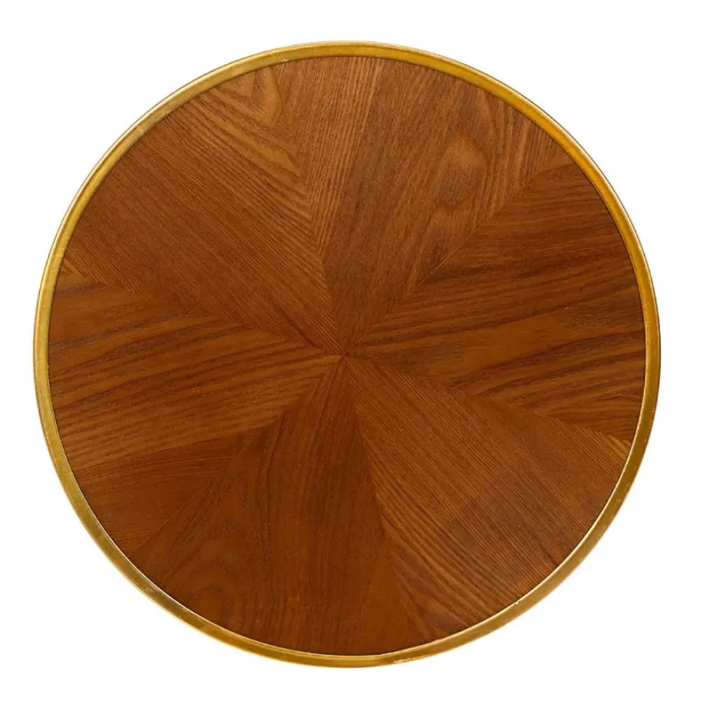 Fabrique de Styles Table basse gigogne ronde (lot de 2) en pin - Faya* Table Basses