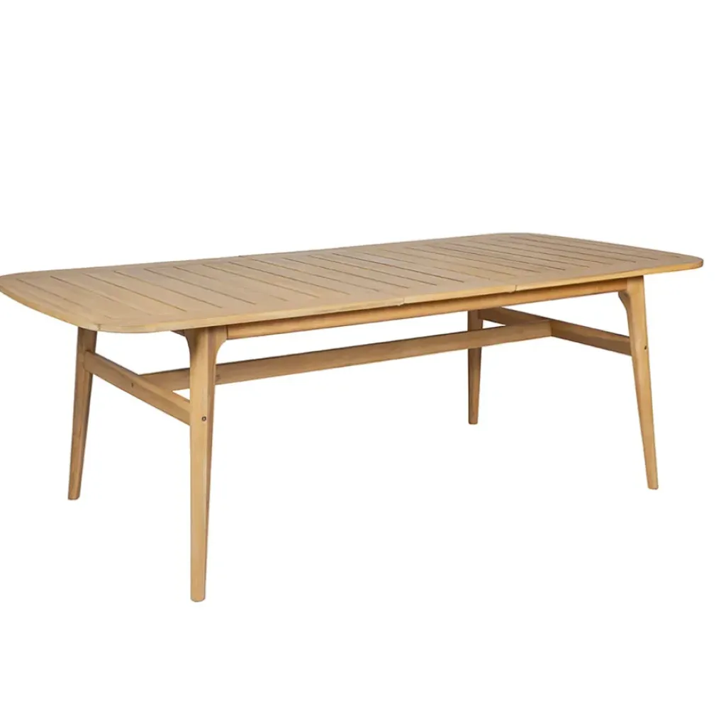 Fabrique de Styles Table de jardin extensible en acacia 180(+40cm)x100cm - Cavalo*Enfant Tables De Jardin|Jardin