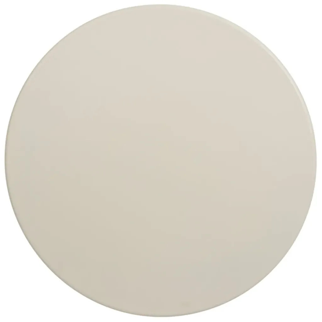 Fabrique de Styles Table de jardin ronde en acier écru d60cm - Ajay*Enfant Tables De Jardin|Jardin