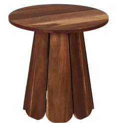 Fabrique de Styles Table d'appoint en bois foncé - Will* Bouts De Canapé Et Tables D'appoint