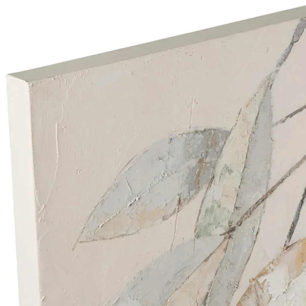 Fabrique de Styles Tableau Neflier en toile gris et 100x100cm* Tableaux Et Toiles