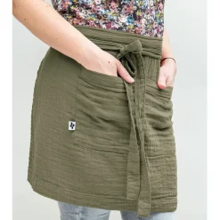 Fabrique de Styles Tablier en gaze de coton 45x80cm - Gaia* Torchons, Tabliers Et Maniques