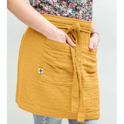 Fabrique de Styles Tablier en gaze de coton 45x80cm - Gaia* Torchons, Tabliers Et Maniques