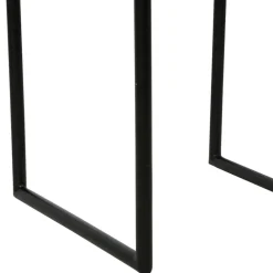 Fabrique de Styles Tabouret en jute naturel et fer noir - madeira* Poufs Et Tabourets