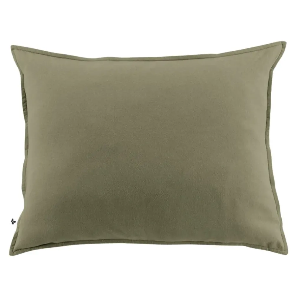 Fabrique de Styles Taie d'oreiller en flanelle romarin 50x70cm - Candice* Taies Et Traversins