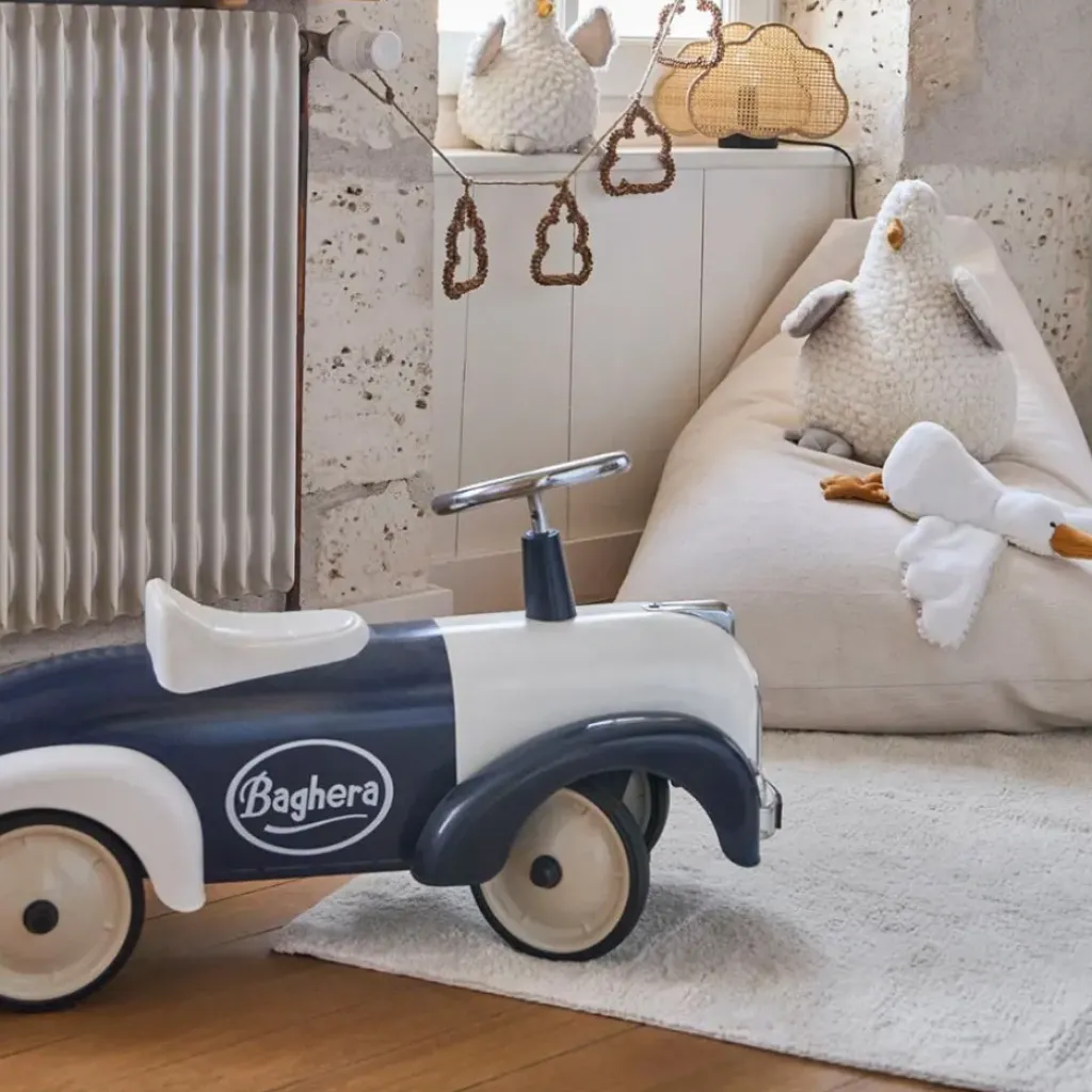 Fabrique de Styles Tapis en coton tufté 140x95cm - Banquise*Enfant Déco