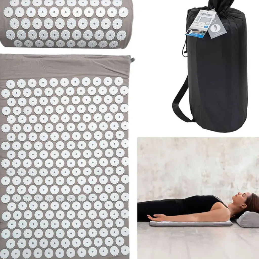 Fabrique de Styles Tapis et oreiller d'acupression avec sac de transport* Relaxation Et Massage