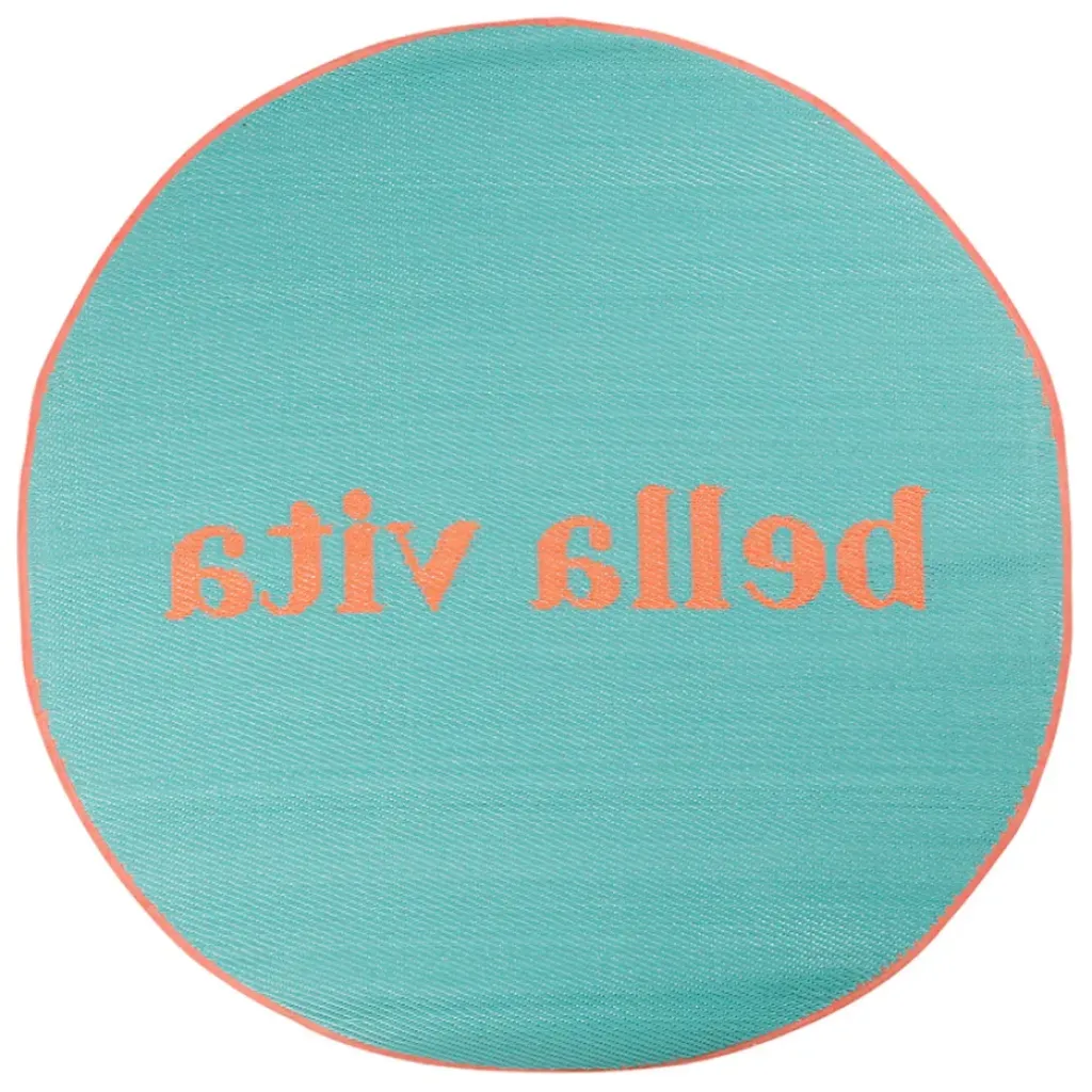 Fabrique de Styles Tapis rond en plastique d120cm - Palma* Tapis