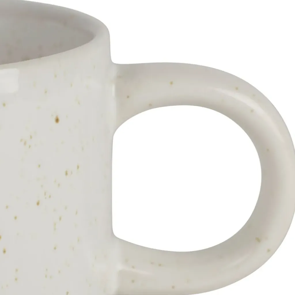 Fabrique de Styles Tasse à thé papa en grès écru moucheté 30cl* Tasses Et Mugs
