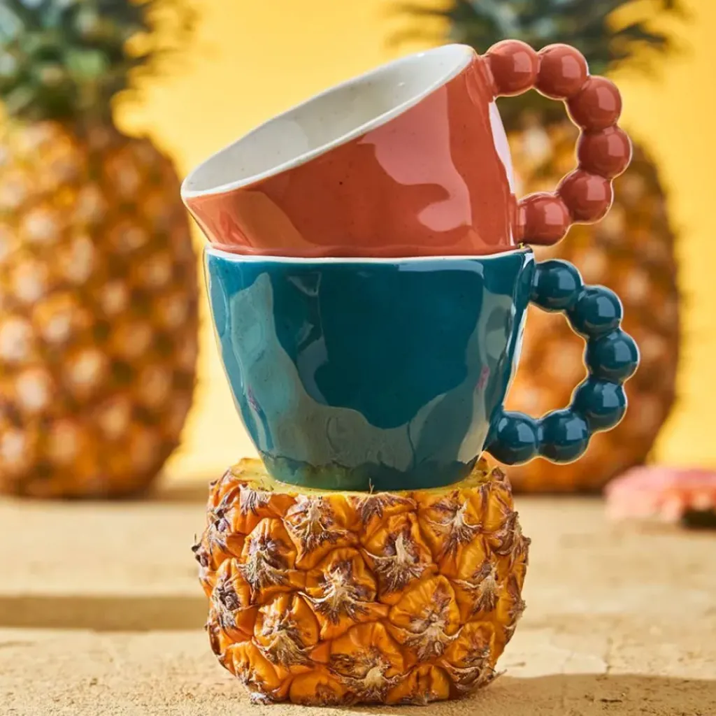 Fabrique de Styles Tasse de thé en grès moucheté 25cl - Organic* Tasses Et Mugs