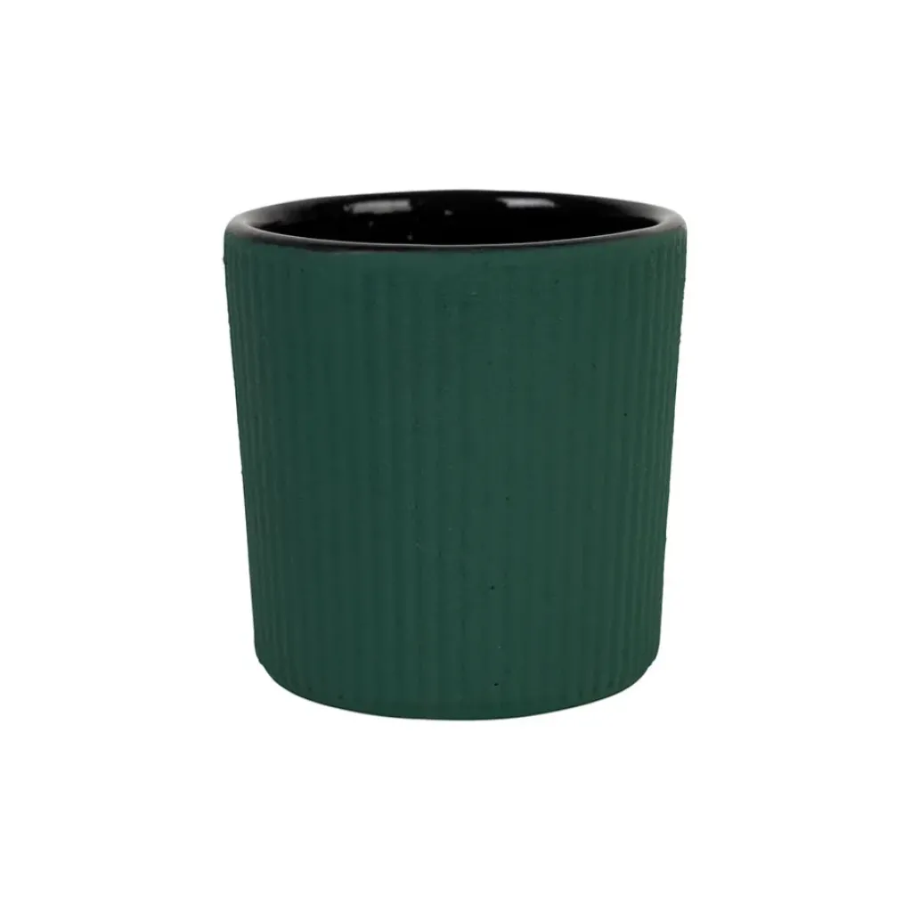 Fabrique de Styles Tasse en fonte vert 12cl - Tresse* Tasses Et Mugs