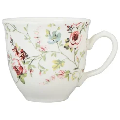 Fabrique de Styles Tasse et sous-tasse en faïence - p'tites fleurs* Tasses Et Mugs