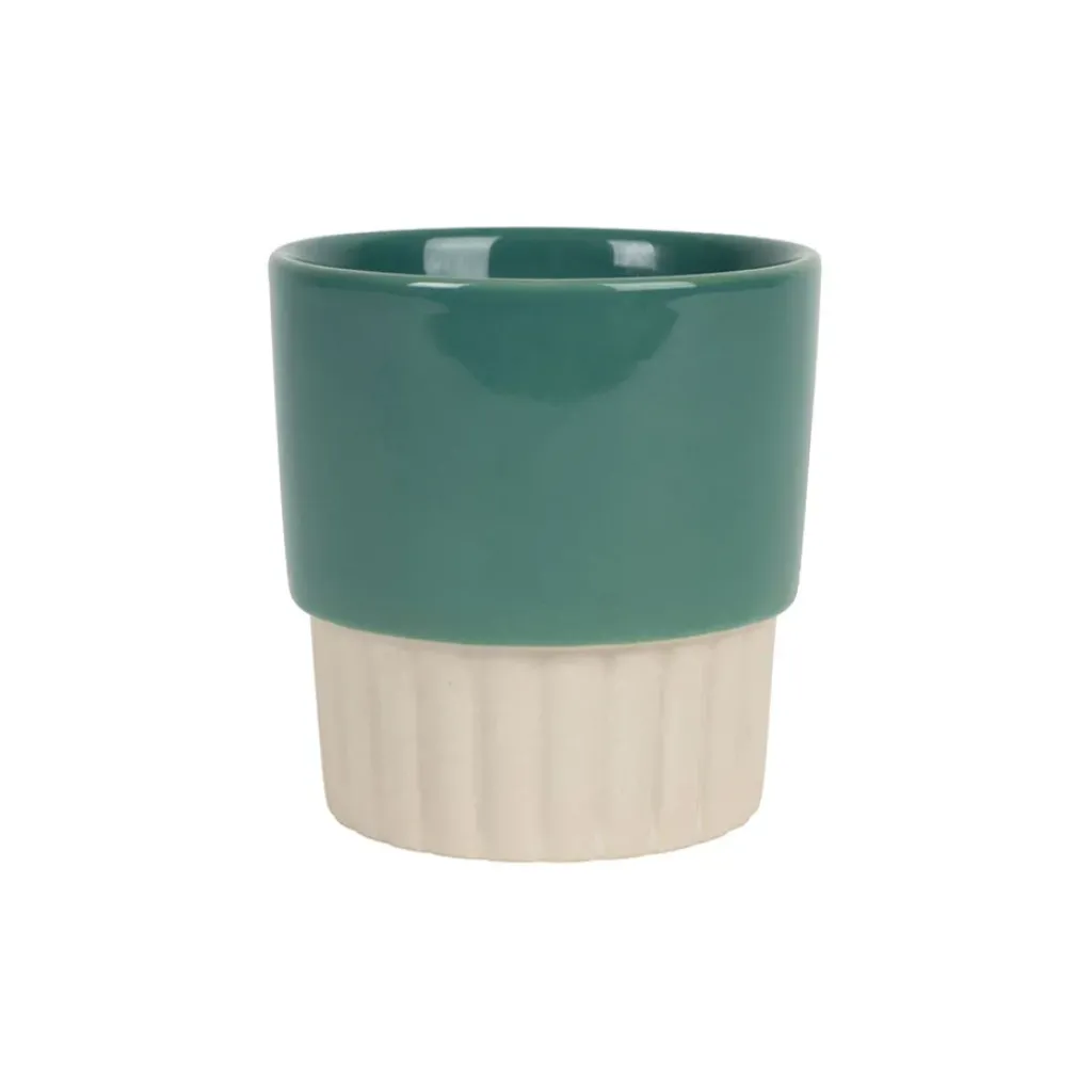 Fabrique de Styles Tasse émeraude 25cl - Cannelé* Tasses Et Mugs