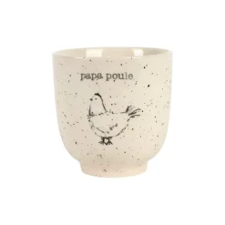 Fabrique de Styles Tasse Papa en grès moucheté 15cl - La Ferme* Tasses Et Mugs