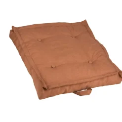 Fabrique de Styles Tatami d'extérieur en coton terracotta 66x66cm - Colors*Enfant Bains De Soleil, Chiliennes|Jardin