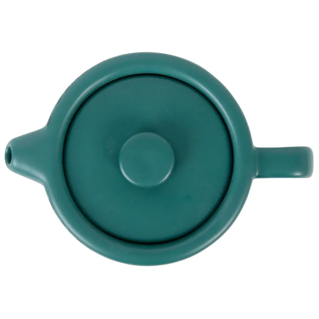 Fabrique de Styles Theiere en grès émeraude avec avec filtre - tropic'art* Théières Et Cafetières