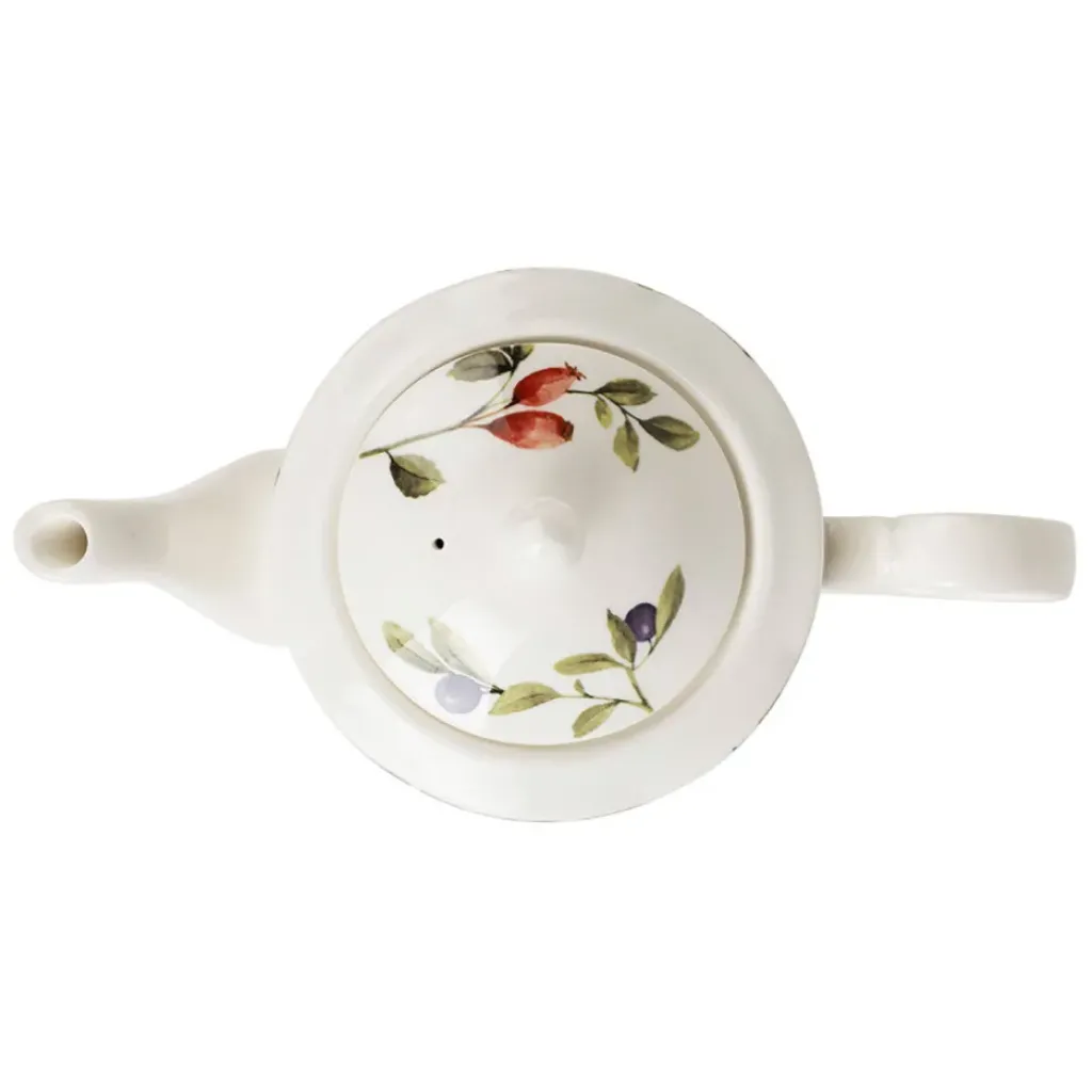 Fabrique de Styles Théière en faïence blanche 1l - Meredith* Théières Et Cafetières