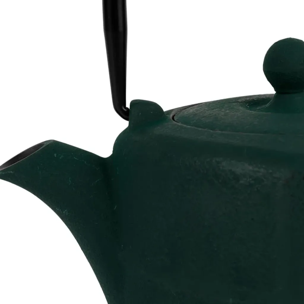 Fabrique de Styles Théière en fonte et inox emeraude et noir 90cl - Arty* Théières Et Cafetières
