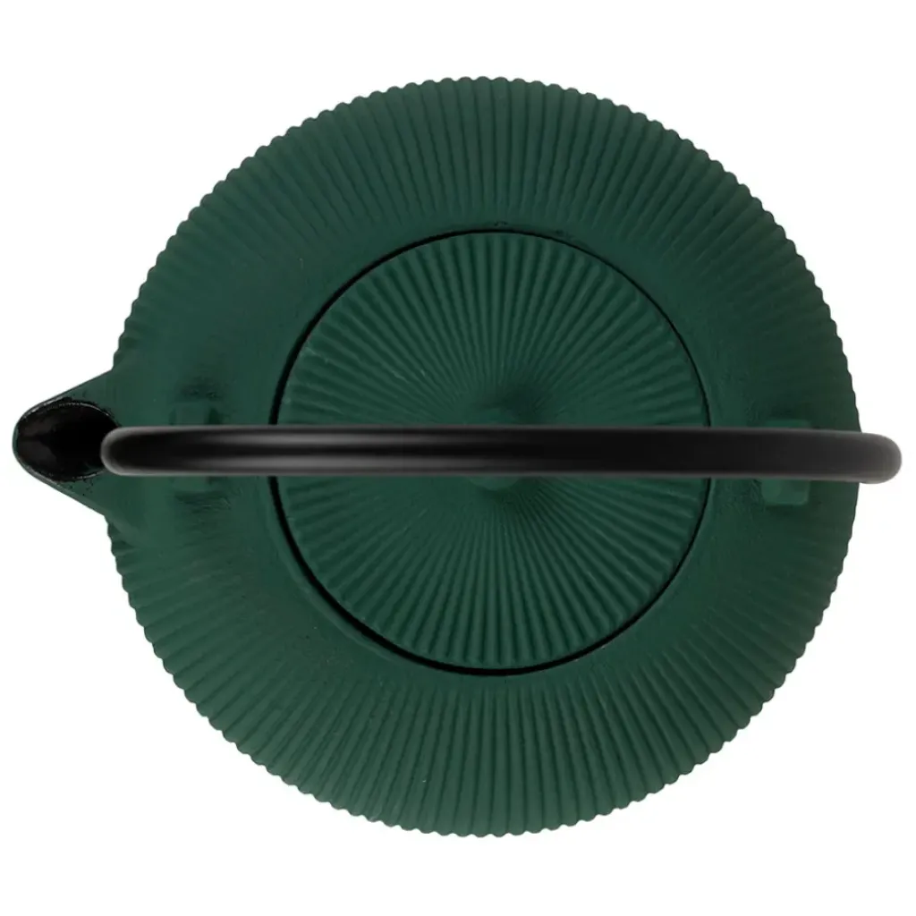 Fabrique de Styles Théière en fonte émeraude avec filtre 1L - Tresse* Théières Et Cafetières