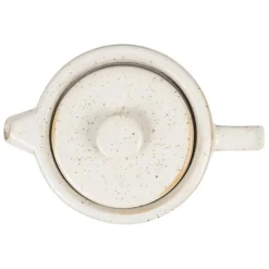 Fabrique de Styles Théière en grès moucheté et bois avec filtre - nordika* Théières Et Cafetières