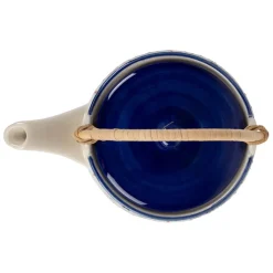 Fabrique de Styles Théière en grès bleu avec filtre inox 1L - Azulejo* Théières Et Cafetières