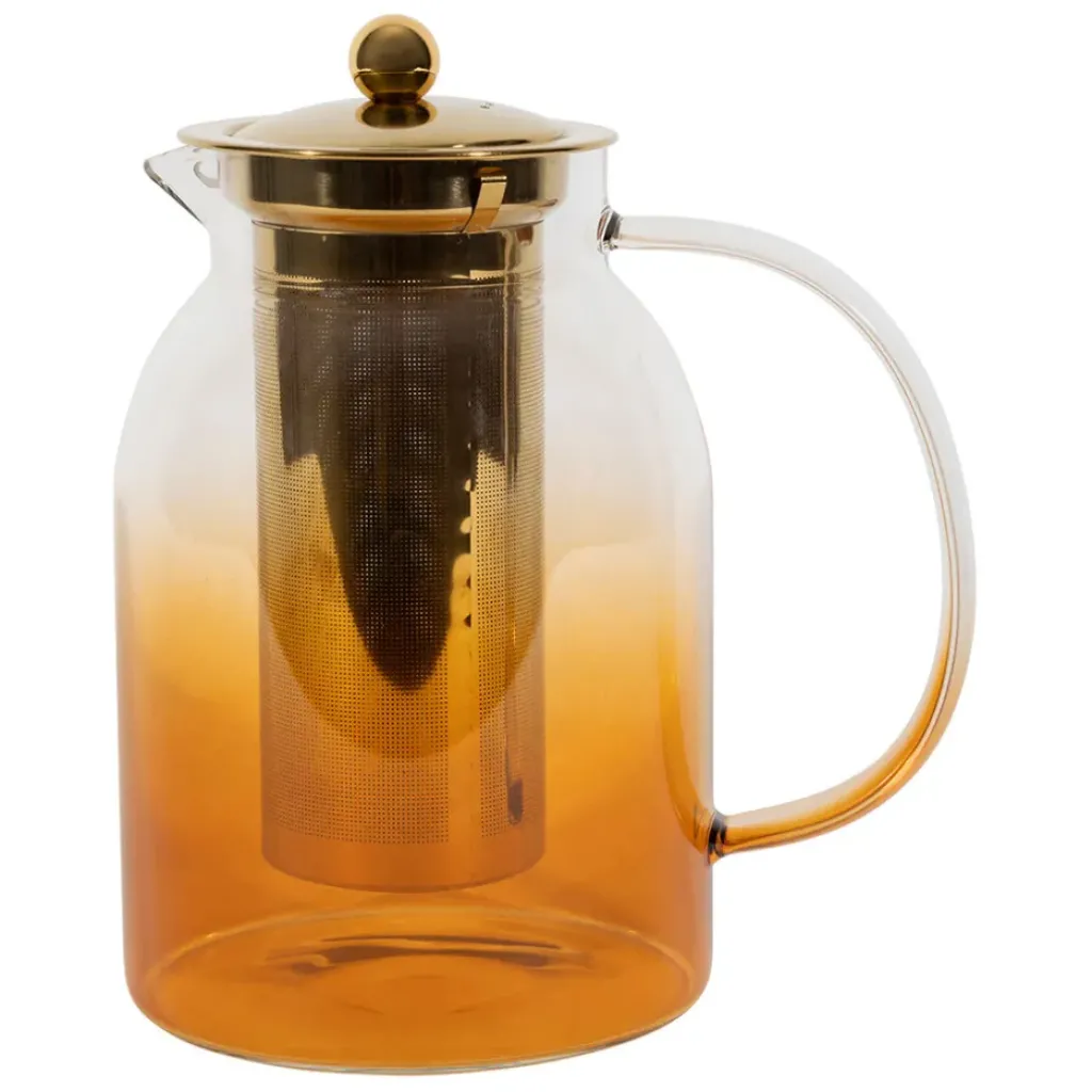 Fabrique de Styles Théière en verre borosilicate 1.5L - Funky* Théières Et Cafetières