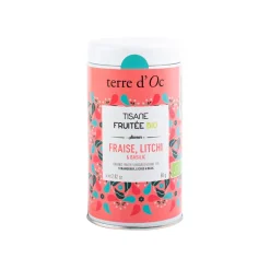 Fabrique de Styles Tisane fruitée bio saveur fraise basilic 80g* Cafés, Thés Et Infusions