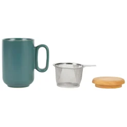 Fabrique de Styles Tisaniere en grès avec filtre émeraude - baltika* Tasses Et Mugs
