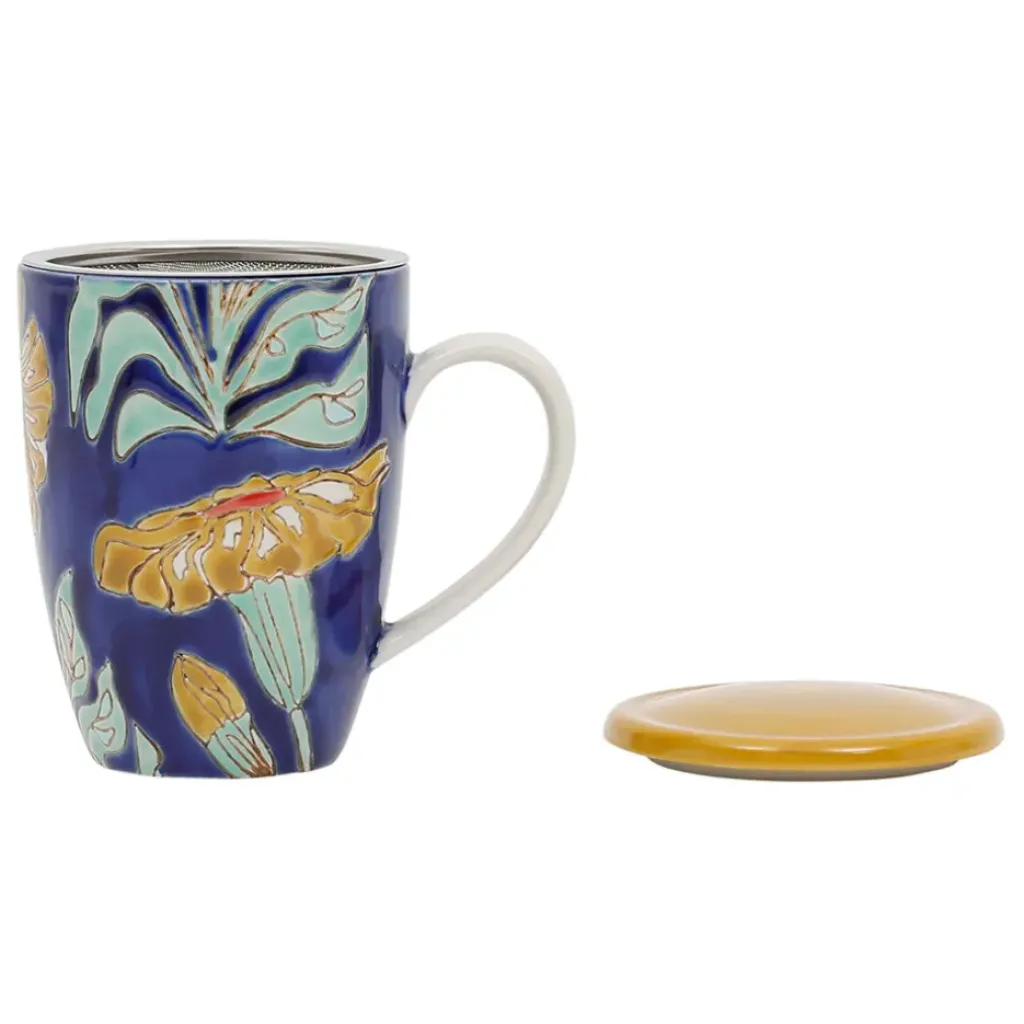 Fabrique de Styles Tisanière en grès et inox 30cl - Flaura* Tasses Et Mugs