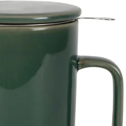 Fabrique de Styles Tisanière en grès émeraude avec filtre 35cl - Nordika* Tasses Et Mugs