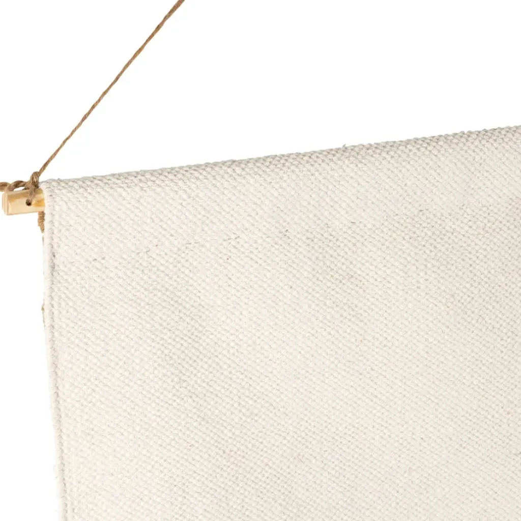 Fabrique de Styles Toile tufté en coton 125x140cm - Organic* Tableaux Et Toiles