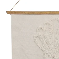 Fabrique de Styles Toile tuftée arc en ciel écru 60x70cm - blue sand* Tableaux Et Toiles