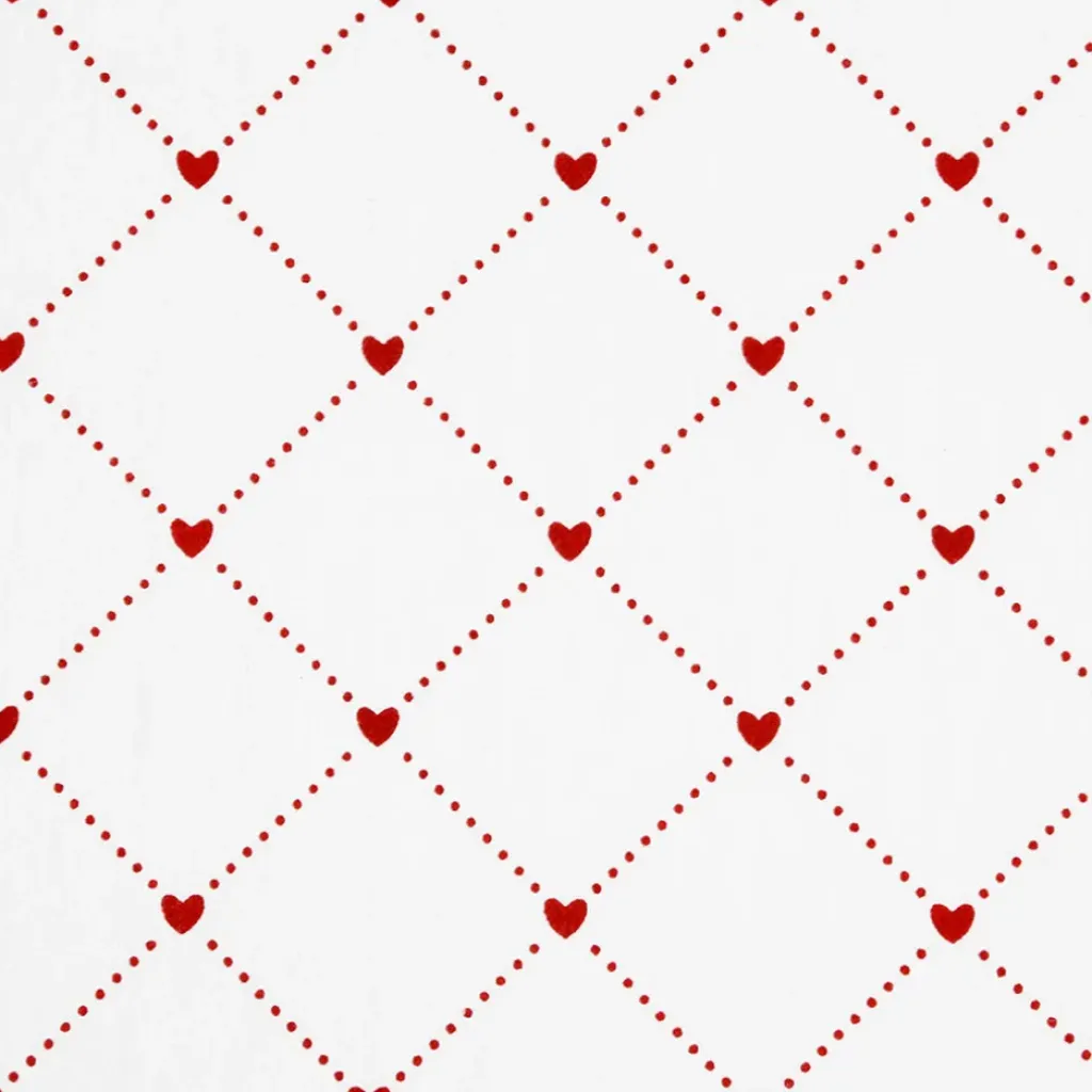 Fabrique de Styles Torchon coeur en coton 50x70cm - P'tit Cœur* Torchons, Tabliers Et Maniques