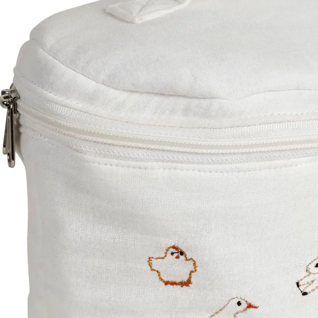 Fabrique de Styles Vanity en coton écru - La Ferme* Pochettes Et Housses