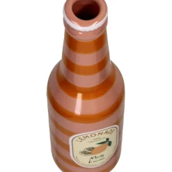 Fabrique de Styles Vase bouteille citron faïence fine d6.5xh24cm* Vases Et Soliflores