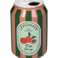 Fabrique de Styles Vase canette orange faïence fine d7xh11.3cm* Vases Et Soliflores