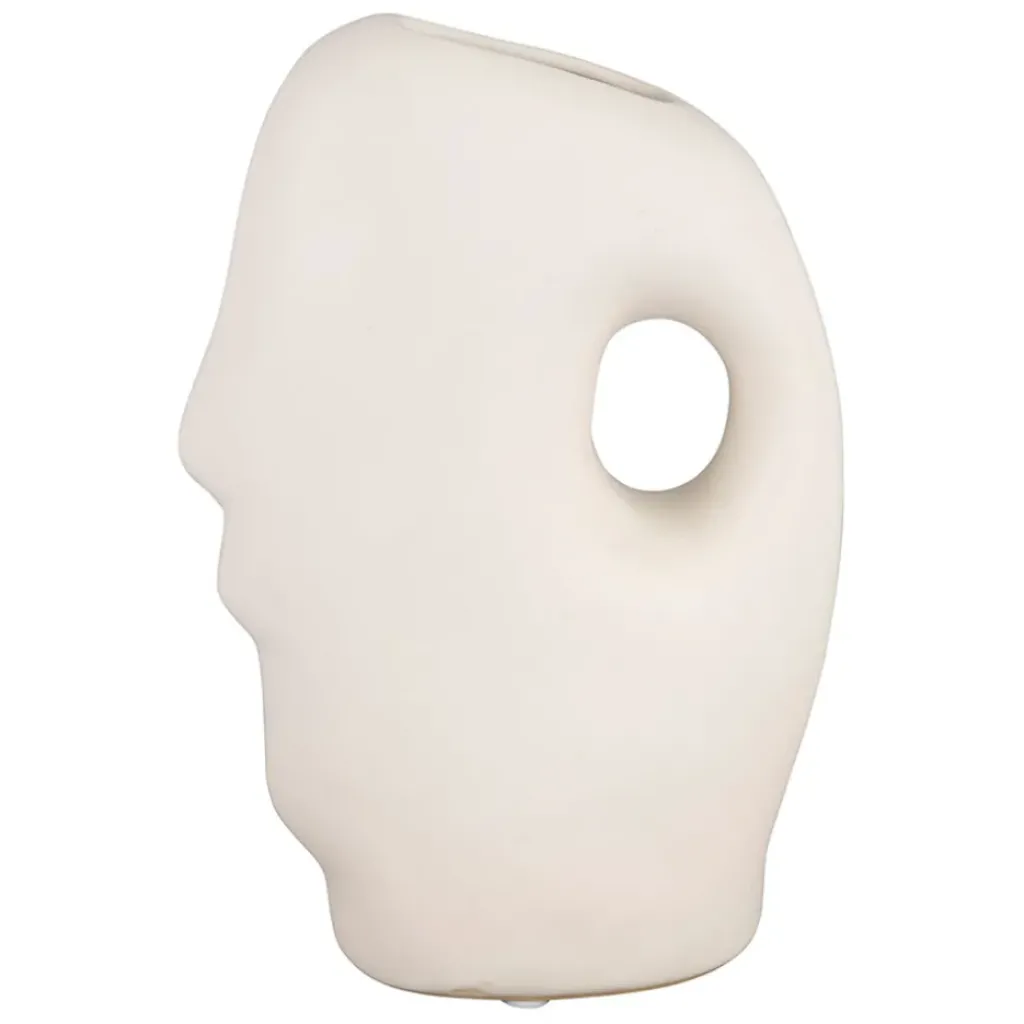 Fabrique de Styles Vase en grès 16x8xh23cm - Organic* Vases Et Soliflores