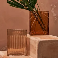 Fabrique de Styles Vase en verre h19.5cm - Aurore* Vases Et Soliflores