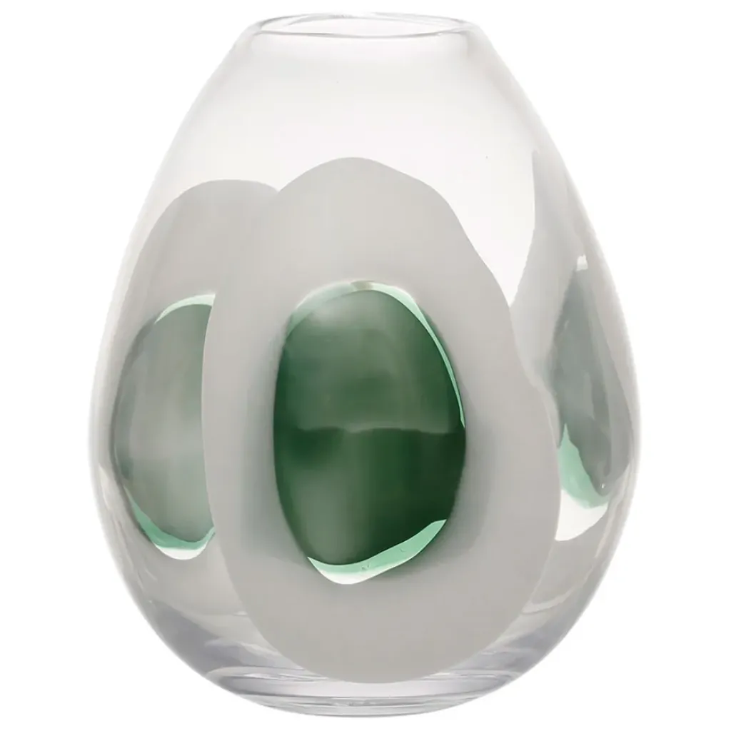 Fabrique de Styles Vase en verre d20xh24cm - Eucalyptus* Vases Et Soliflores