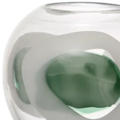 Fabrique de Styles Vase en verre d19xh17cm - Eucalyptus* Vases Et Soliflores