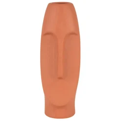 Fabrique de Styles Vase face visage en grès* Vases Et Soliflores