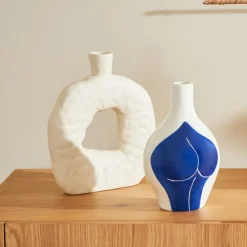 Fabrique de Styles Vase organique en grès h25cm - Greeka* Vases Et Soliflores